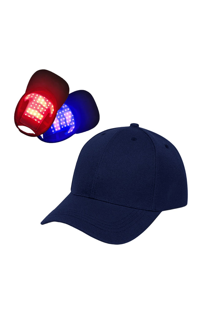 Casquette LED antichute - Bleu marine -Bleu