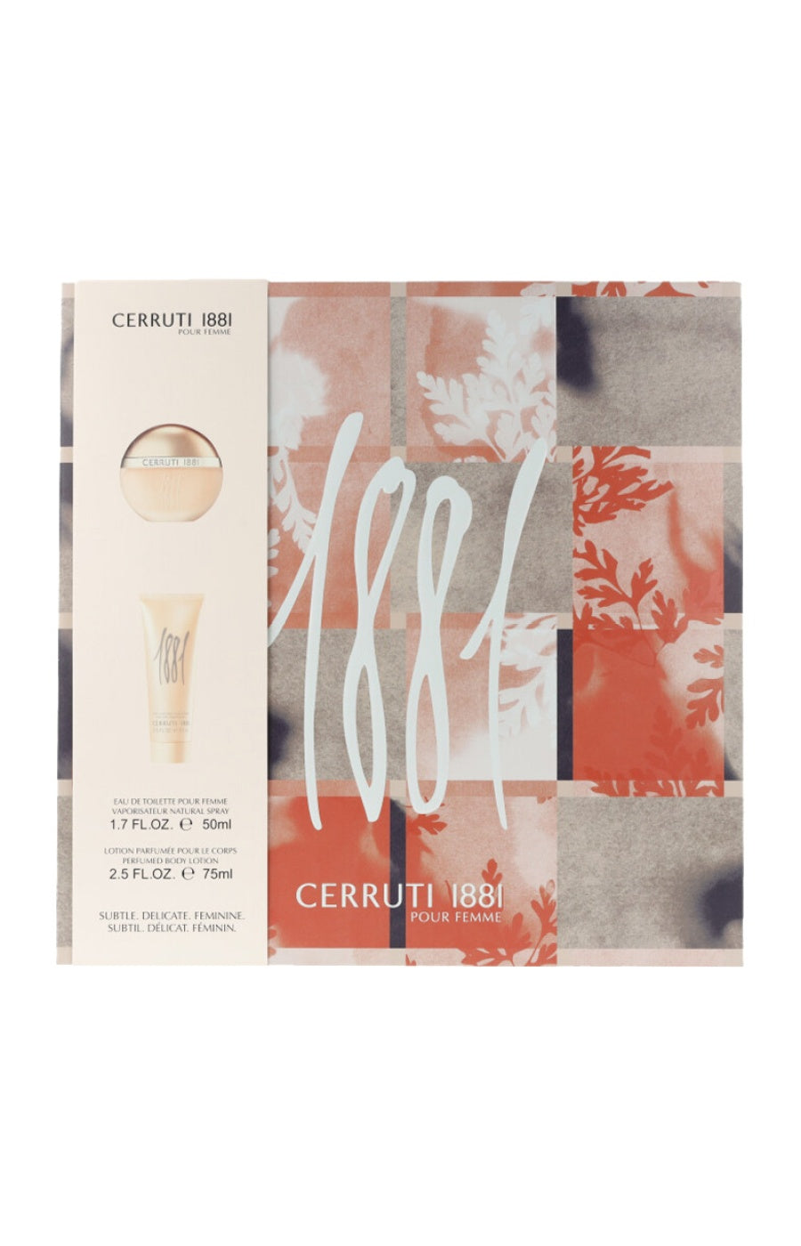Coffret parfumé 1881 - Floral - Femme - 2 produits