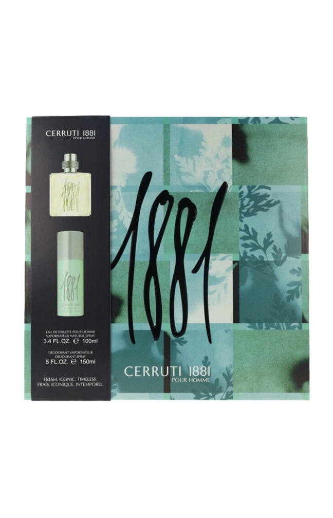 Coffret parfumé 1881 - Boisé aromatique - Homme - 2 produits
