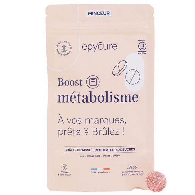 Boost métabolisme - Brûle graisse & régulateur de sucres - Cola & chrome - 1 mois