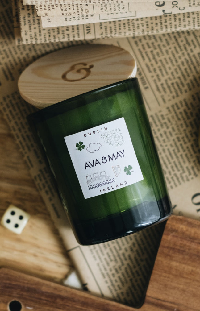 Bougie parfumée - Dublin - Cardamome & patchouli - 180 g