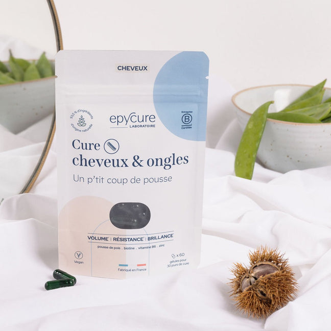 Cure cheveux & ongles - Biotine - 1 mois
