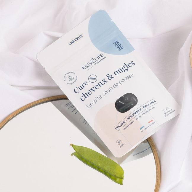 Cure cheveux & ongles - Biotine - 1 mois