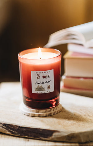 Bougie parfumée - Edinburgh - Poivre noir & lavande - 180 g
