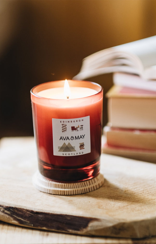 Bougie parfumée - Edinburgh - Poivre noir & lavande - 180 g