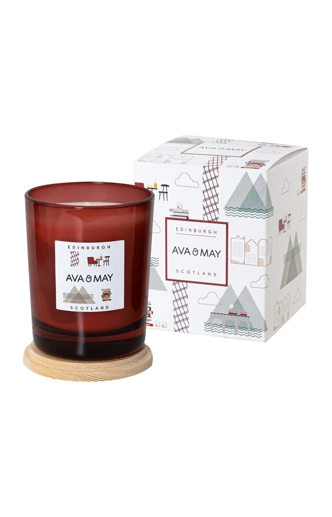 Bougie parfumée - Edinburgh - Poivre noir & lavande - 180 g