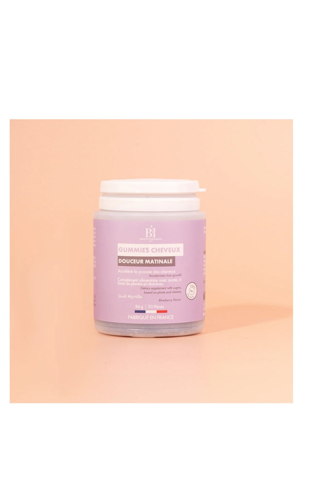 Gummies pousse des cheveux - Douceur matinale - Myrtille - 1 mois