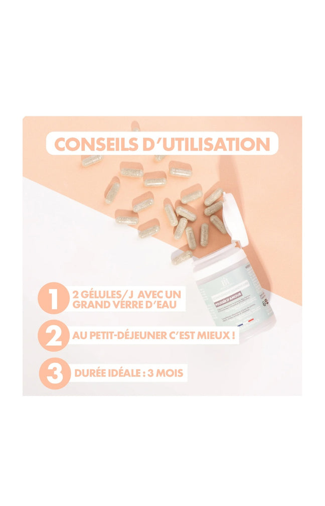 Complément alimentaire pousse des cheveux - Poussée d'amour - 1 mois