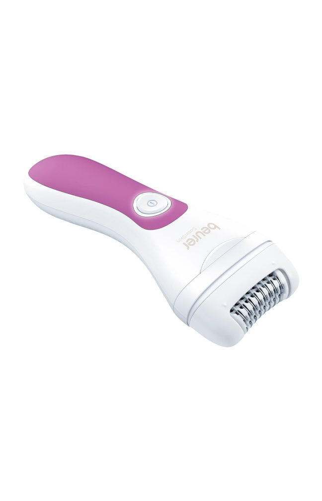 Epilateur électrique 2-en-1 - Blanc & rose