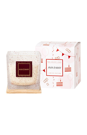 Bougie parfumée - Red Velvet - Chocolat & caramel - 550 g