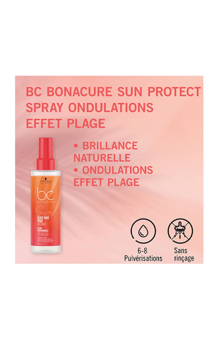 Spray ondulations effet plage - Sun Protect - Cheveux - 150 ml
