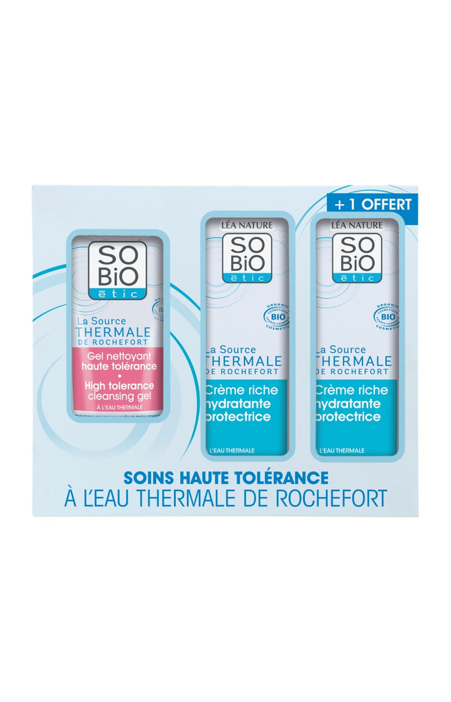 Coffret hydratation bio - Eau thermale- Visage - 2 produits + 1 offert