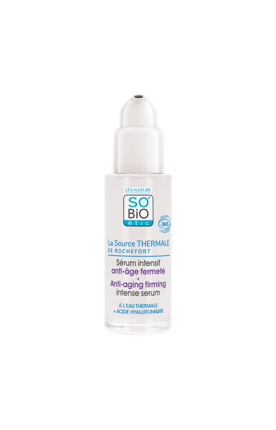 Sérum anti-âge & fermeté bio - Eau thermale & acide hyaluronique
