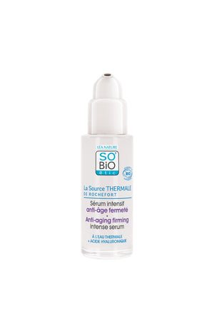 Sérum anti-âge & fermeté bio - Eau thermale & acide hyaluronique