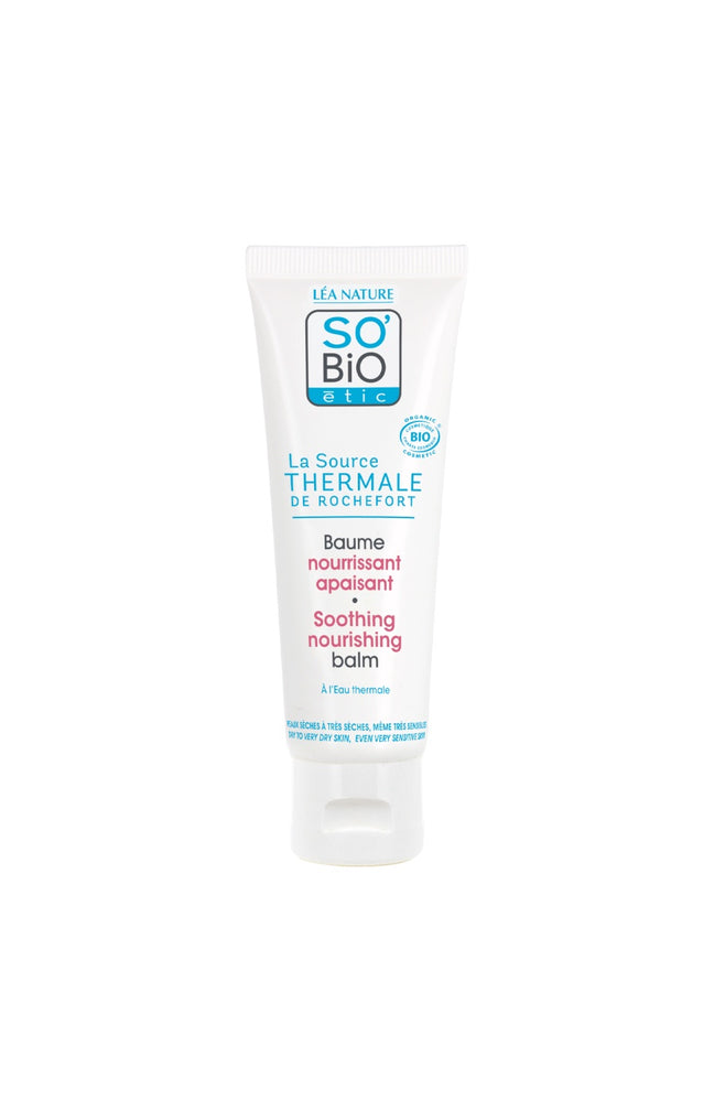 Baume nourrissant apaisant bio - Eau thermale - Visage - 50 ml