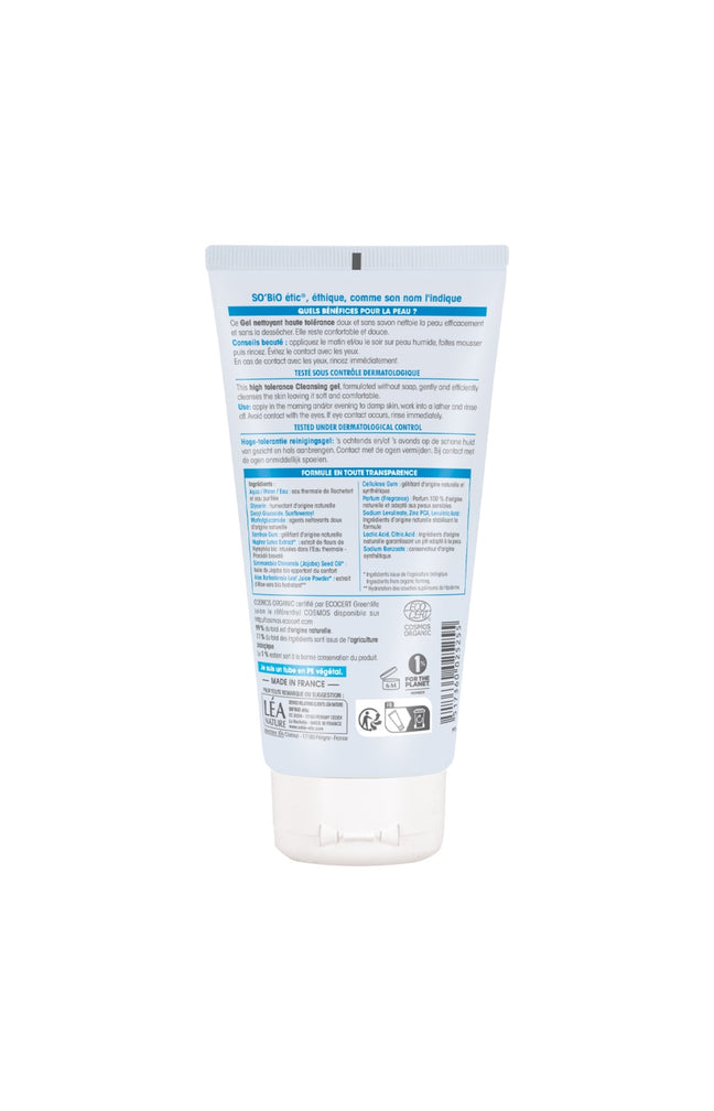 Gel nettoyant haute tolérance bio - Eau thermale - Visage