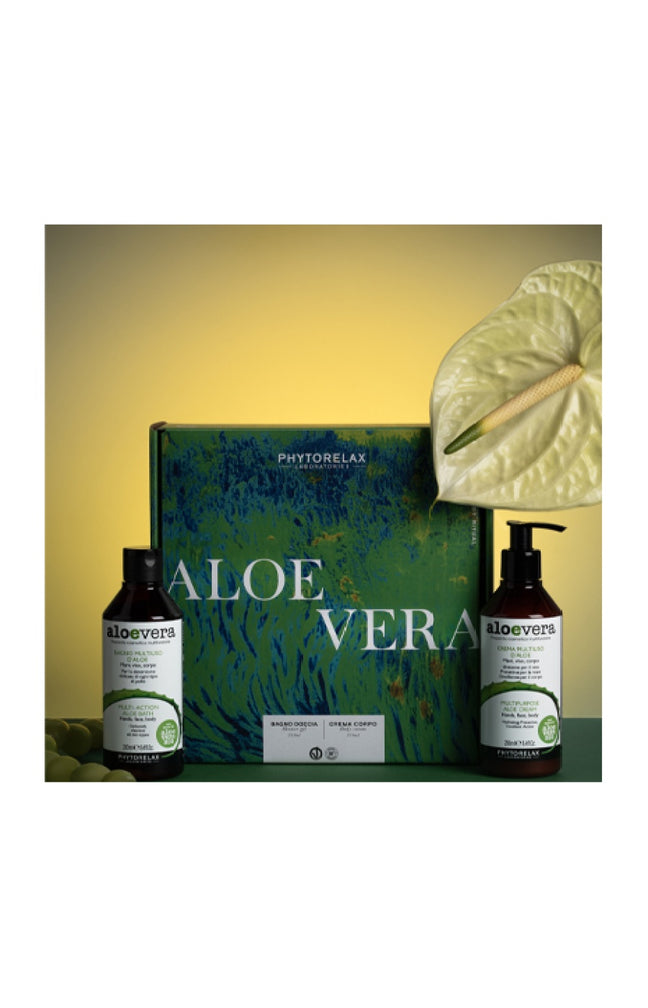 Coffret bain - Aloe vera - Visage & corps - 2 produits
