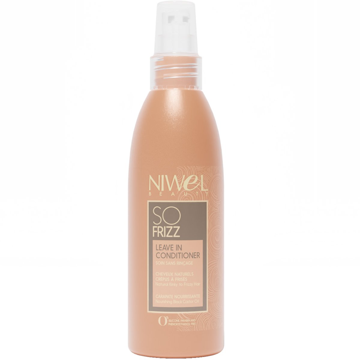Spray nourrissant sans rinçage - Huile de carapate - Cheveux frisés & crépus - 200 ml
