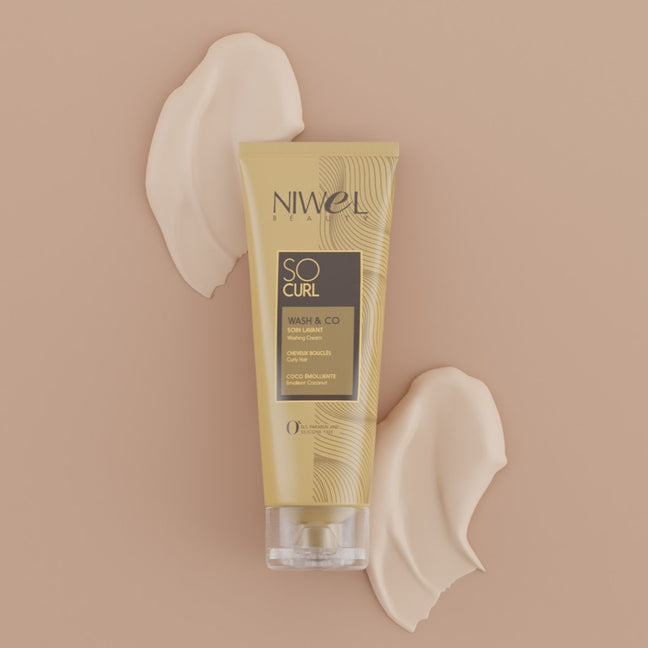 Shampoing hydratant - Pulpe de coco - Cheveux ondulés & bouclés - 250 ml