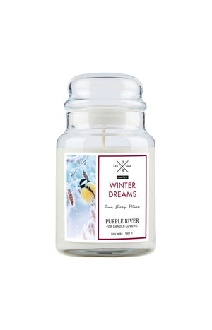 Bougie parfumée - Winter Dreams - Bergamote & pin - 623 g
