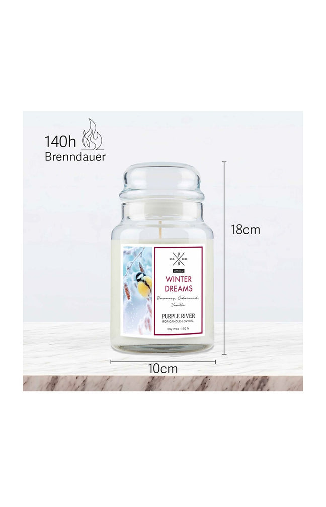 Bougie parfumée - Winter Dreams - Bergamote & pin - 623 g