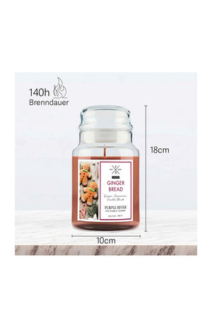 Bougie parfumée - Gingerbread - Gingembre & cannelle - 623 g