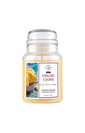 Bougie parfumée - Streusel Cookie - Orange & cannelle - 623 g