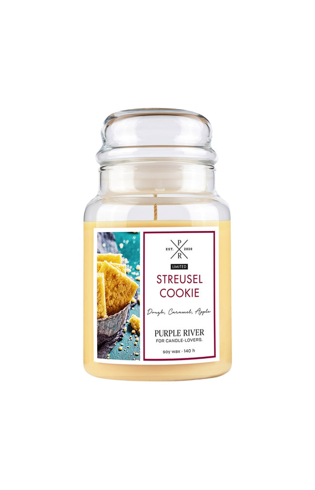 Bougie parfumée - Streusel Cookie - Orange & cannelle - 623 g