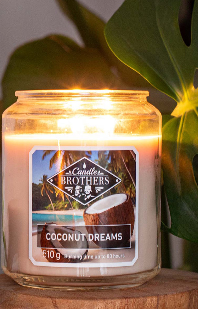 Bougie parfumée - Coconut Dreams - Pivoine & noix de coco - 510 g