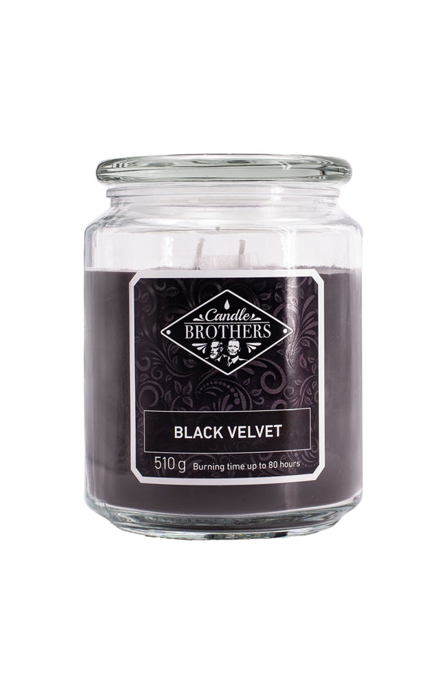 Bougie parfumée - Black Velvet - Menthe & lavande - 510 g