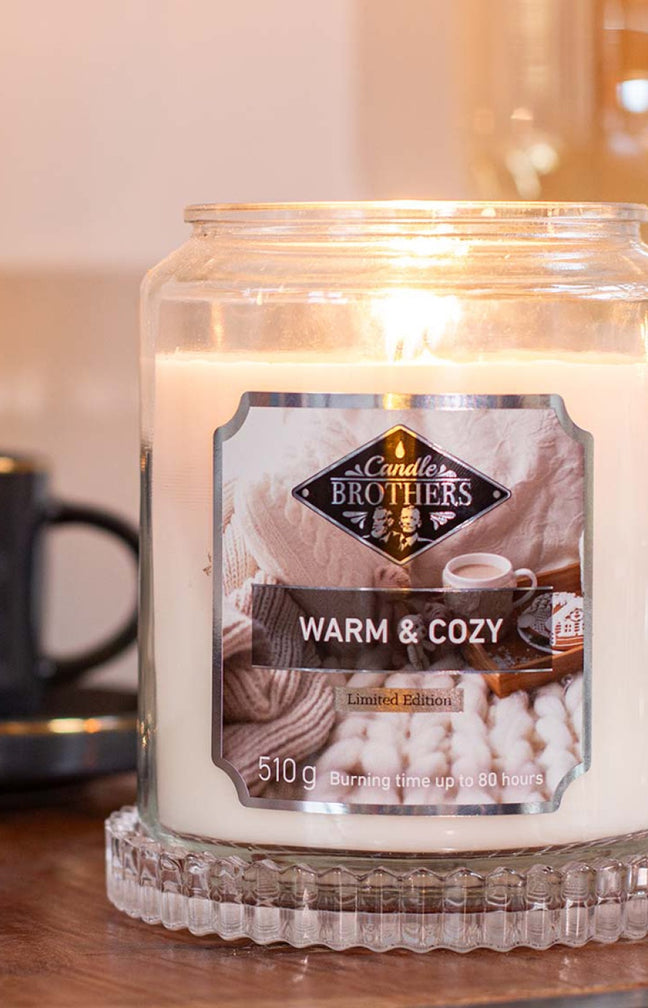 Bougie parfumée - Warm & Cozy - Muguet & patchouli - 510 g