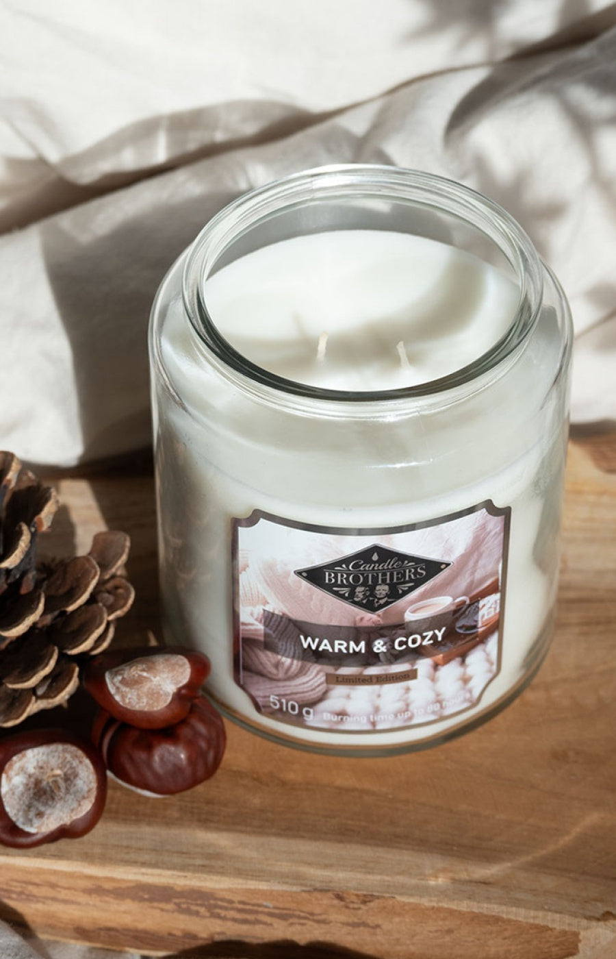 Bougie parfumée - Warm & Cozy - Muguet & patchouli - 510 g