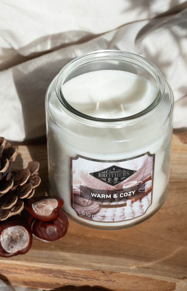 Bougie parfumée - Warm & Cozy - Muguet & patchouli - 510 g