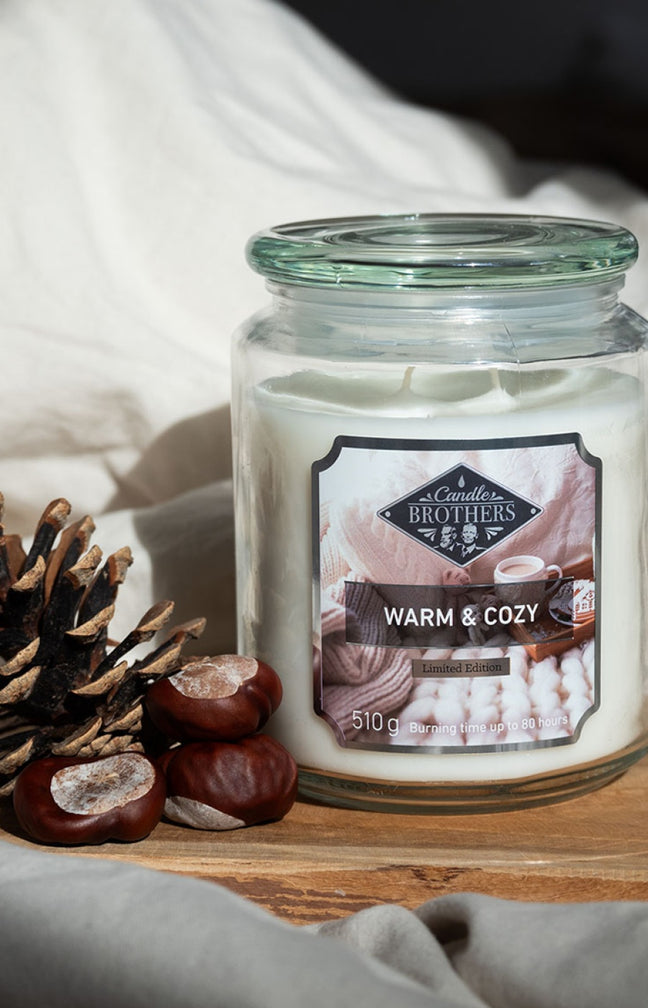 Bougie parfumée - Warm & Cozy - Muguet & patchouli - 510 g