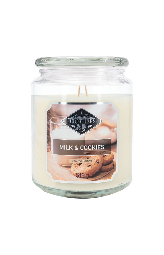 Bougie parfumée - Milk & Cookies - Cannelle & caramel - 510 g