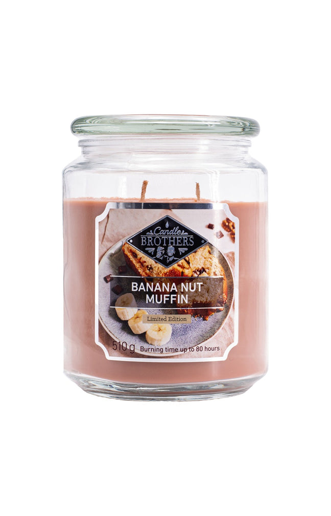Bougie parfumée - Banana Nut Muffin - Noisette & miel - 510 g