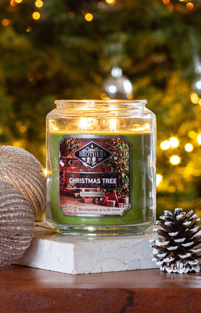 Bougie parfumée - Christmas Tree - Figue & bois de santal - 510 g