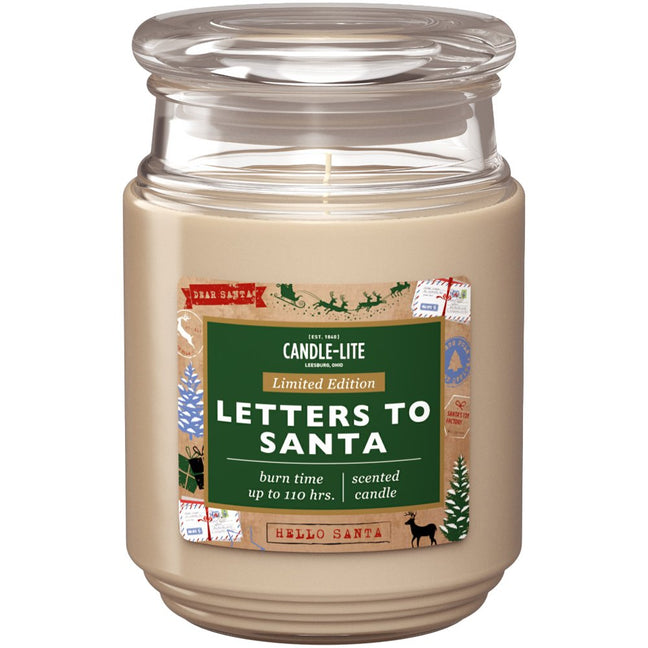 Bougie parfumée - Letters To Santa - Sucre & noix de cajou - 510 g