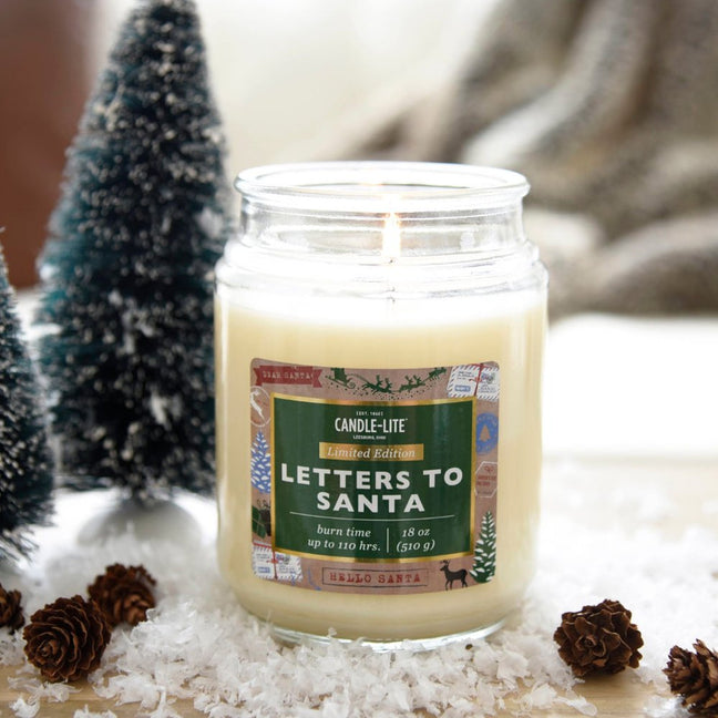 Bougie parfumée - Letters To Santa - Sucre & noix de cajou - 510 g