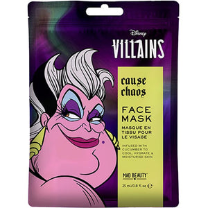Masque en tissu hydratant - Visage - Disney Original - Ursula