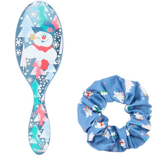 Coffret de Noël - Brosse à cheveux démêlante & chouchou
