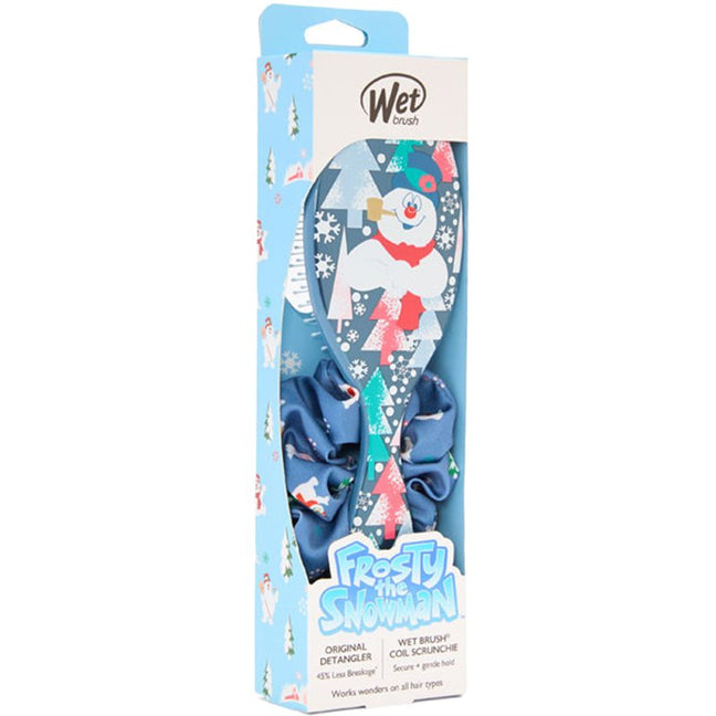 Coffret de Noël - Brosse à cheveux démêlante & chouchou