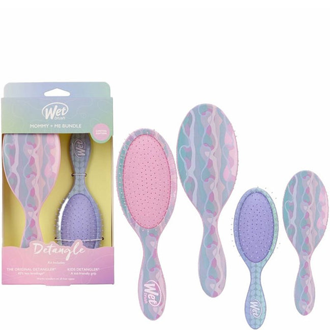 Coffret duo brosses à cheveux démêlantes