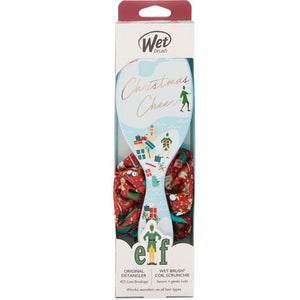 Coffret de Noël - Brosse à cheveux démêlante & chouchou