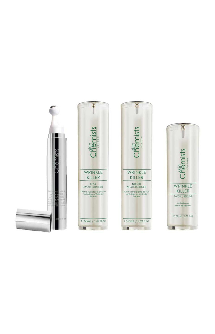 Routine anti-âge - Wrinkle Killer - Visage - 4 produits