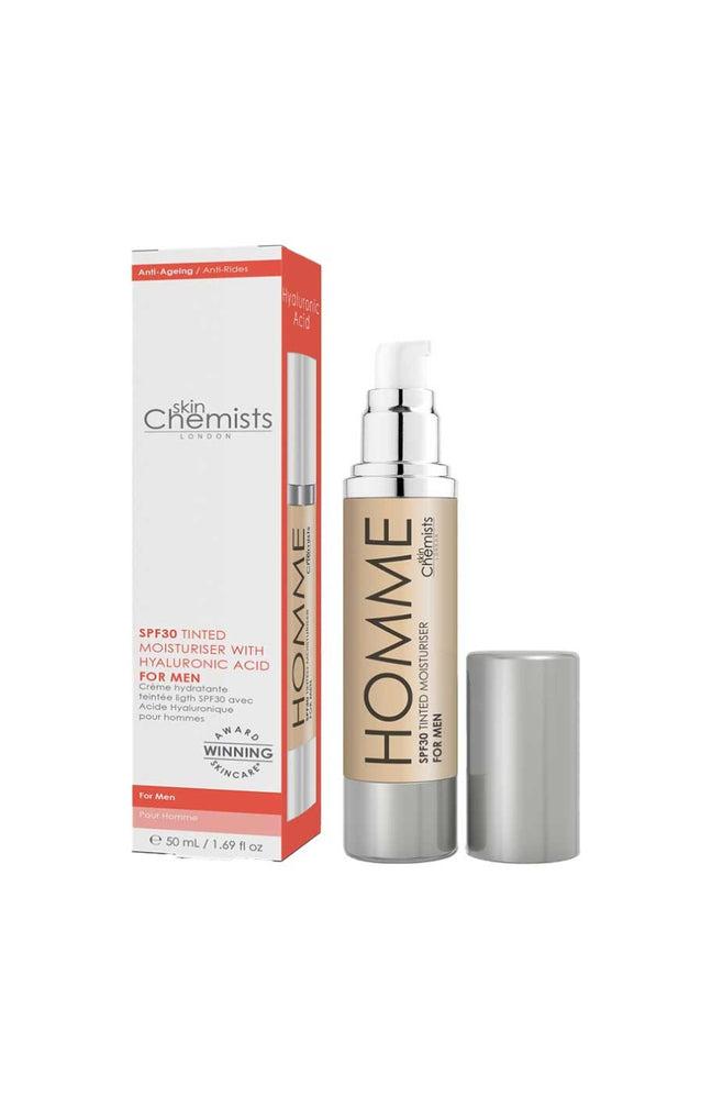 Crème hydratante teintée - SPF30 claire - Homme - 50 ml