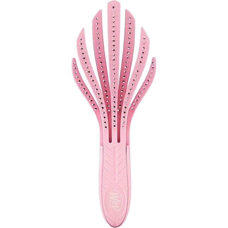 Brosse à cheveux - Cheveux bouclés - Rose