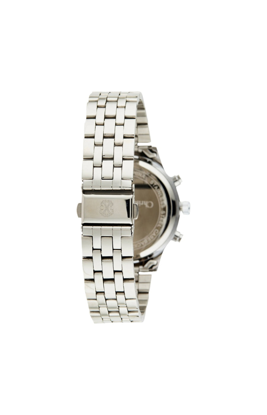 Montre à quartz - Acier inoxydable - Argenté