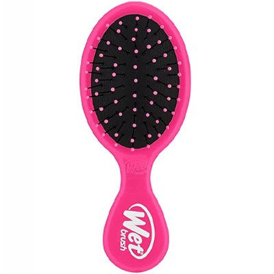 Mini brosse à cheveux - Rose fuchsia