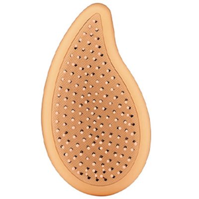 Mini brosse à cheveux massante - Orange